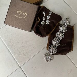 Earring and Bracelet set.